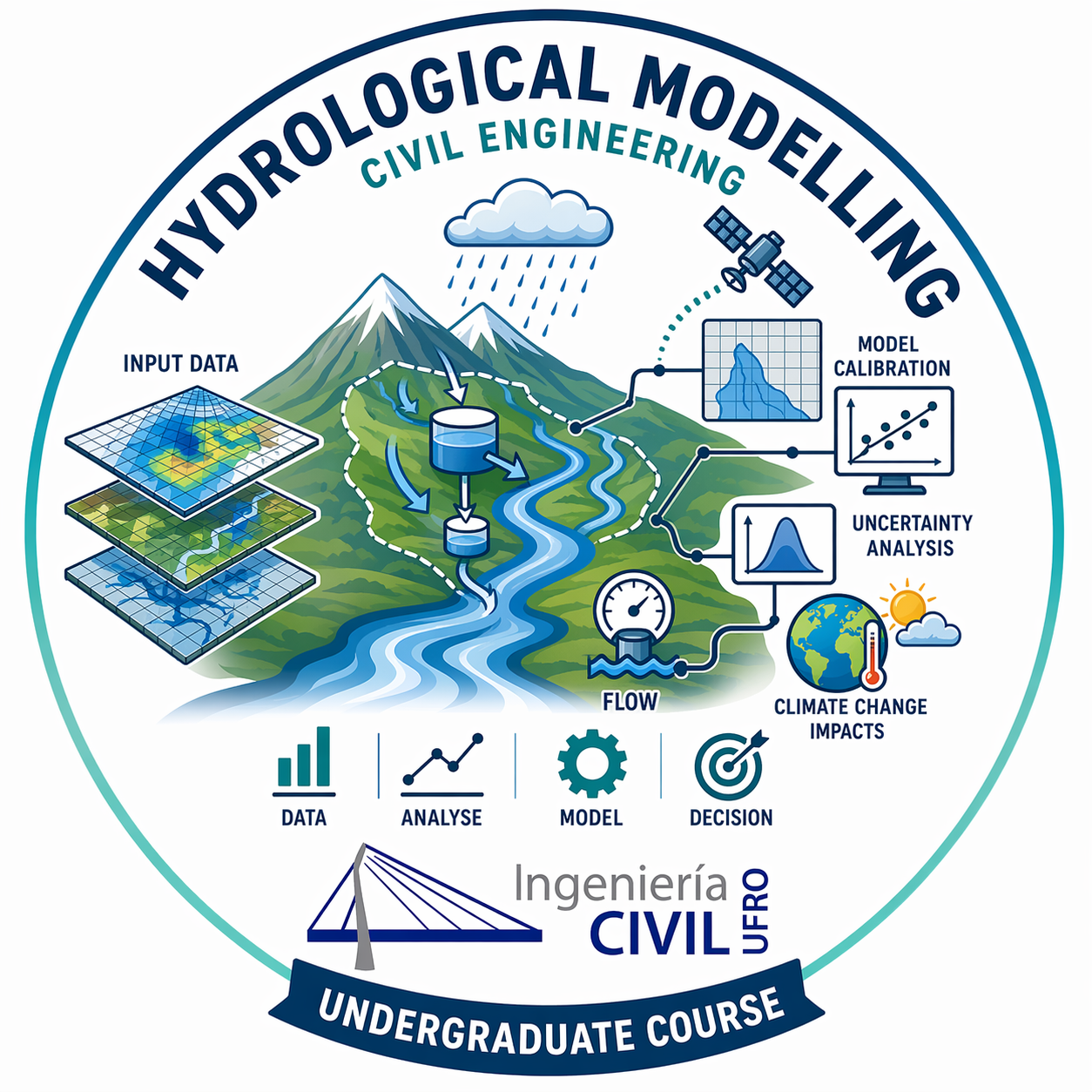 Hydrological Modelling course at UFRO