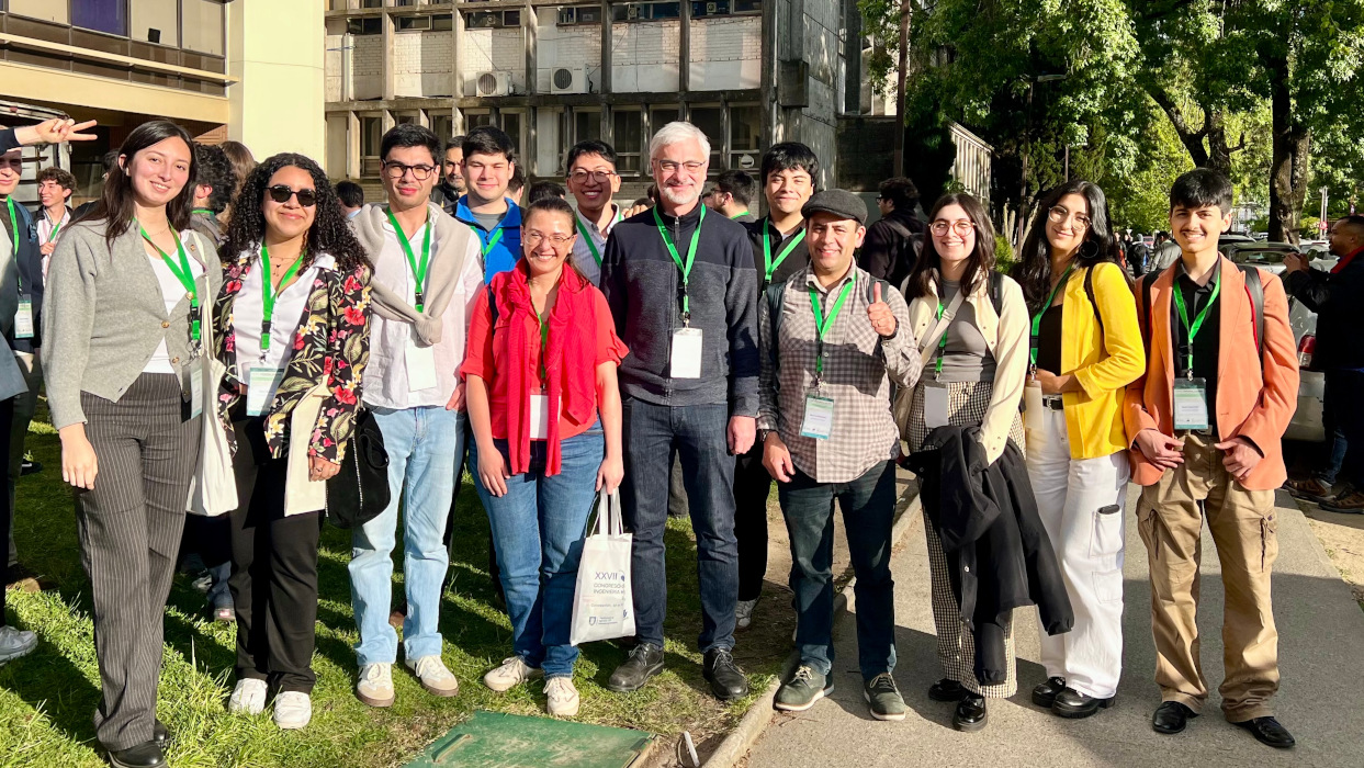 UFRO team with Dr. Oscar Link (UdeC)